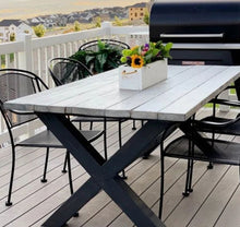 Load image into Gallery viewer, Outdoor Timber dining table